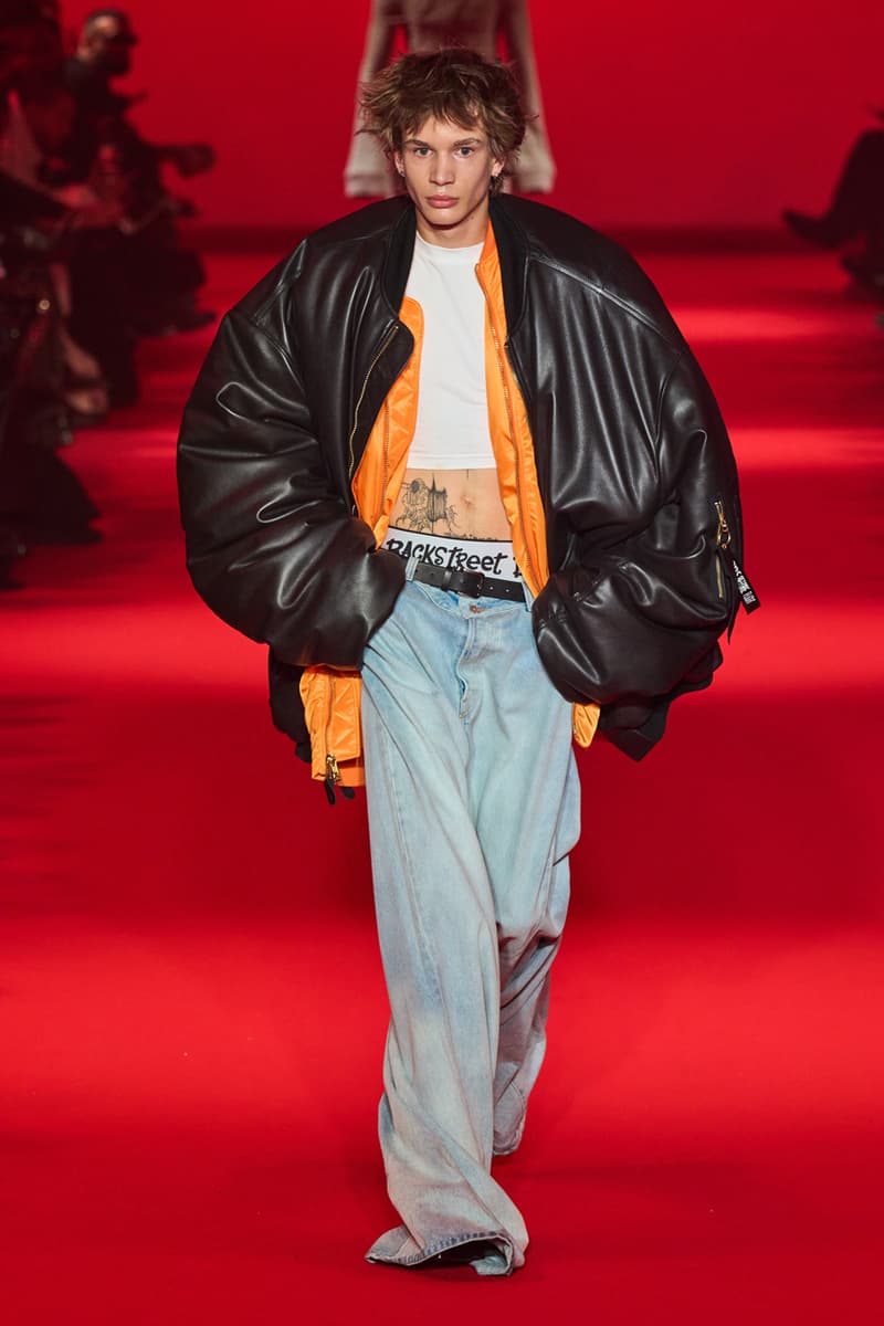 Vetements Fall/Winter 2024 Collection Paris Fashion Week FW24 Runways Images