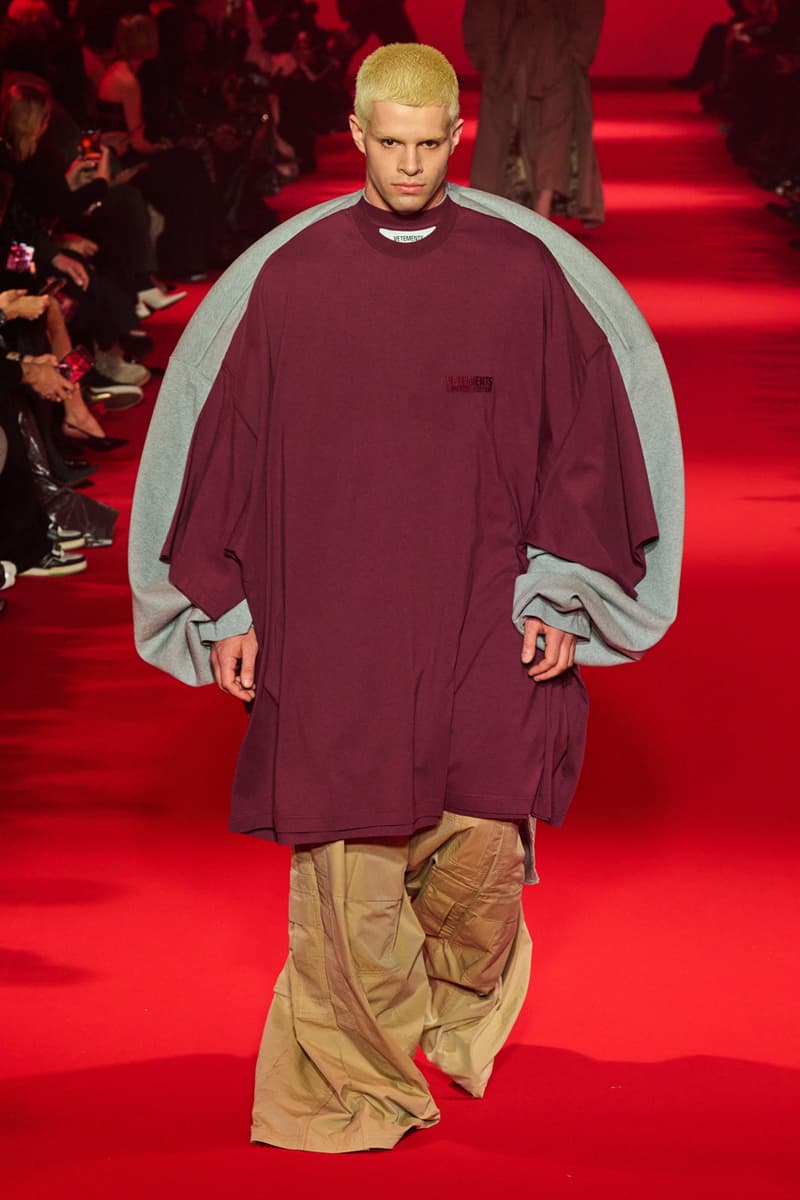 Vetements Fall/Winter 2024 Collection Paris Fashion Week FW24 Runways Images