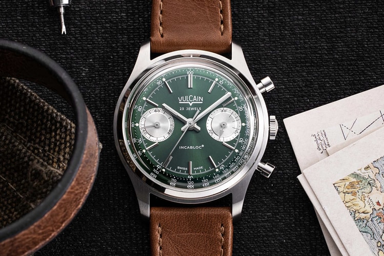 Vulcain Unveils Green-Dialed Chronograph 1970s
