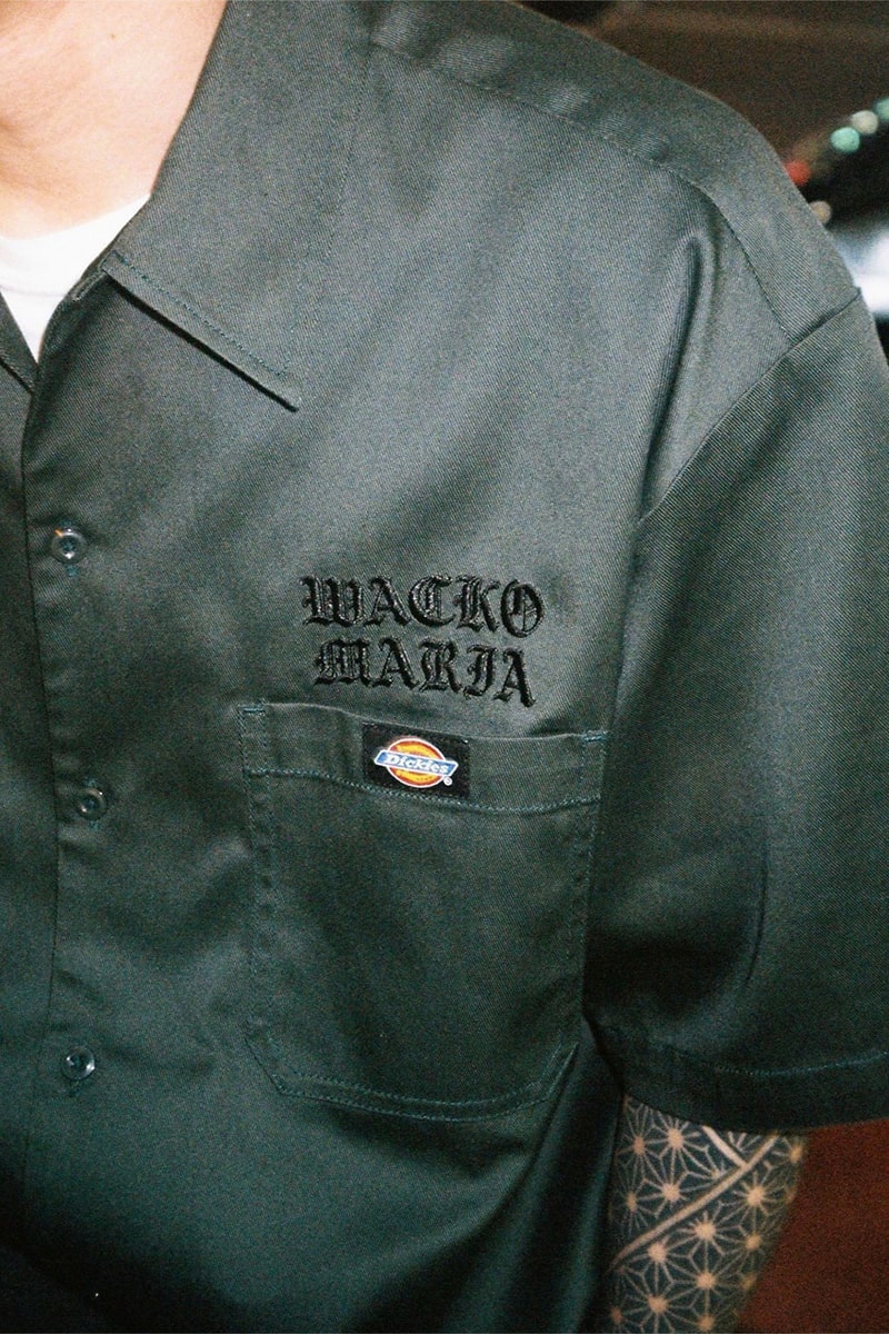 WACKO MARIA x Dickies Are Working Overtime collab collaboration capsule collection spring summer 2024 ss24 pants workwear jacket overshirt denim coverall
