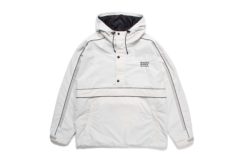 WACKO MARIA x Nanga Link Back Up For SS24 Outerwear collab release collection capsule anorak parka spring summer link usd price jacket hoodie zipper quarter zip japan 
