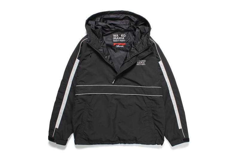 WACKO MARIA x Nanga Link Back Up For SS24 Outerwear collab release collection capsule anorak parka spring summer link usd price jacket hoodie zipper quarter zip japan 