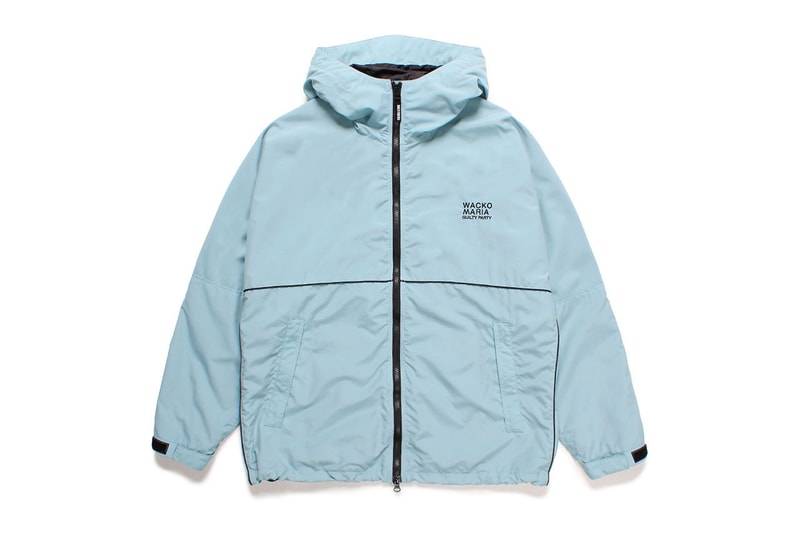 WACKO MARIA x Nanga Link Back Up For SS24 Outerwear collab release collection capsule anorak parka spring summer link usd price jacket hoodie zipper quarter zip japan 