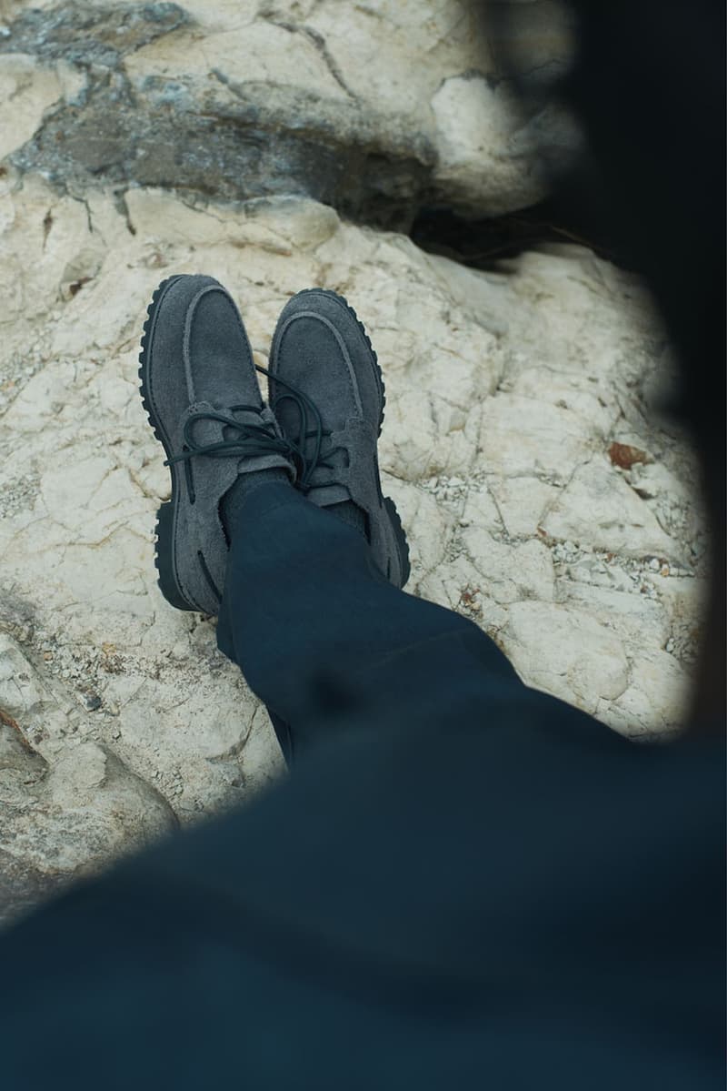 White Mountaineering Teams Up With Timberland to Rework Three Classic Models footwear sneaker shoe 3 eye lug classic motion scramble euro hiker this is out outdoors timb boots 6 inch hike range lookbook