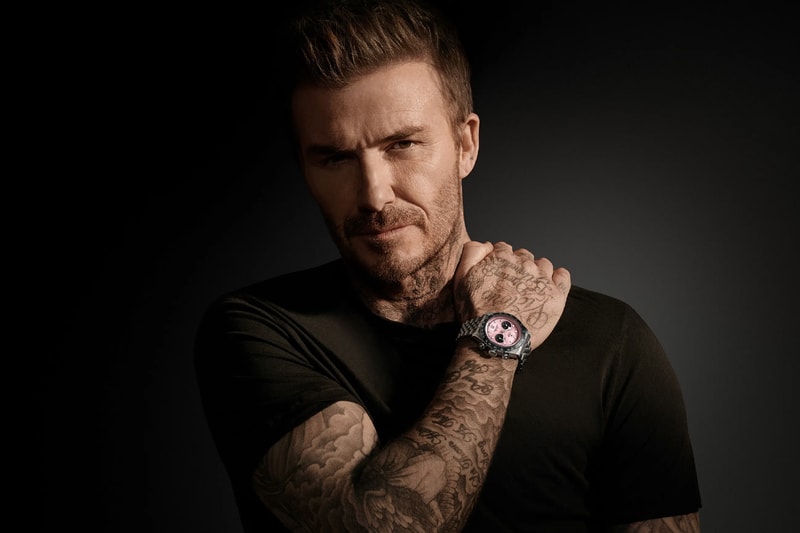 Tudor Reveals Limited Edition Inter Miami-Inspired Black Bay Chronograph watch pink jay chou soccer football club florida