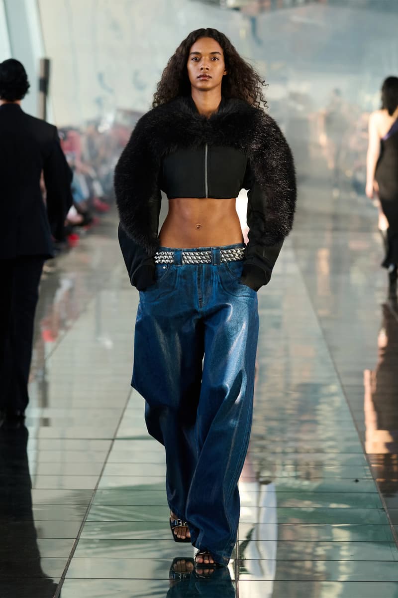 Dion Lee Fall 2024 Sculpts Utilitarian Silhouettes for the Future Shanghai Fashion Week RTW ready to wear runway collection dune inspired unisex sculptures suits stars moon motif blazers destruction creation