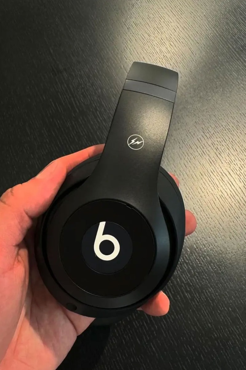 fragment design x Beats Tease New Collaboration Tech & Gadgets