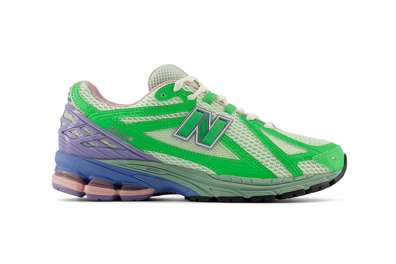 New Balance 1906R "Green/Astral Purple" M1906RVA Green/Astral Purple-Water Cress release info sneakers dad shoes retro future colorful actiona bronson