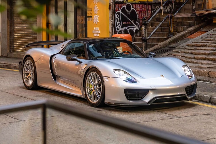 Like-New Porsche 918 "Weissach" Spyder Surfaces at Auction