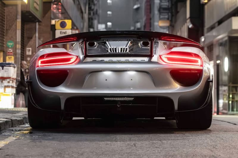 Porsche 918 Weissach Spyder RM Sothebys Hong Kong Auction Info