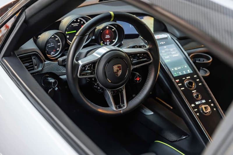 Porsche 918 Weissach Spyder RM Sothebys Hong Kong Auction Info