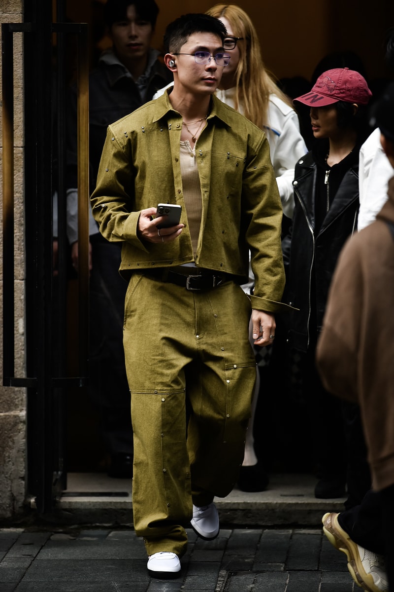 Shanghai Fashion Week Fall 2024 Street Style balenciaga dion lee xander zhou shushu tong samuel gui yang ao yes cplus series oude waag louis shengtao chen jacques wei markgong