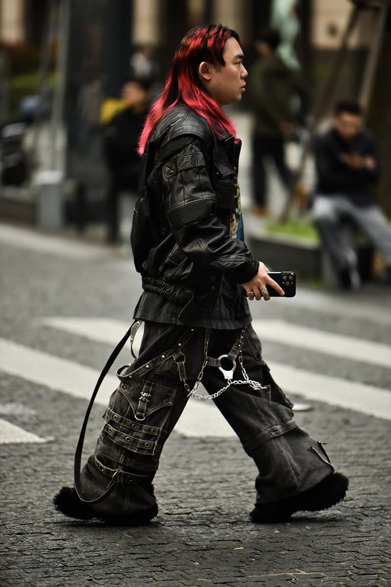 Shanghai Fashion Week Fall 2024 Street Style balenciaga dion lee xander zhou shushu tong samuel gui yang ao yes cplus series oude waag louis shengtao chen jacques wei markgong