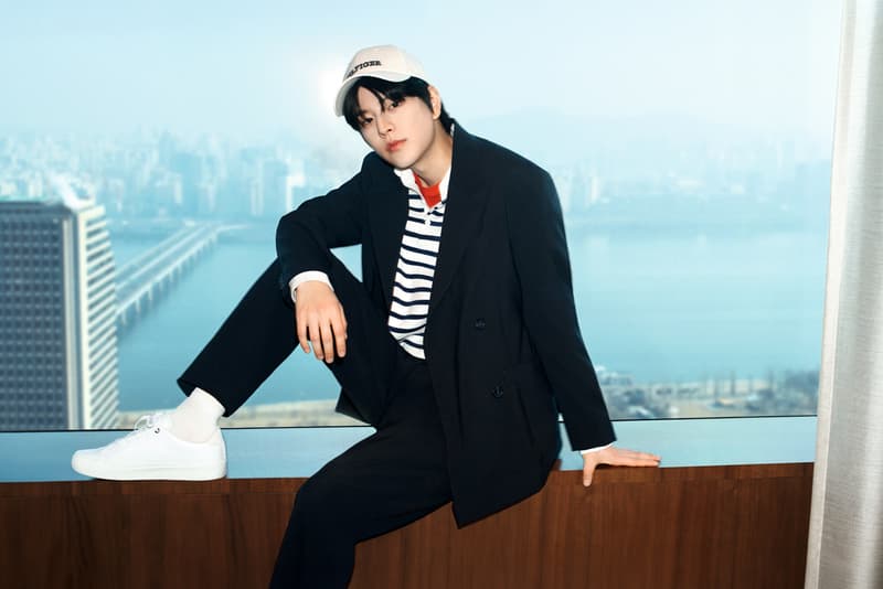 Stray Kids Front Tommy Hilfiger's Spring 2024 Campaign