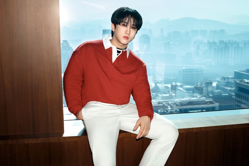 Stray Kids Front Tommy Hilfiger's Spring 2024 Campaign