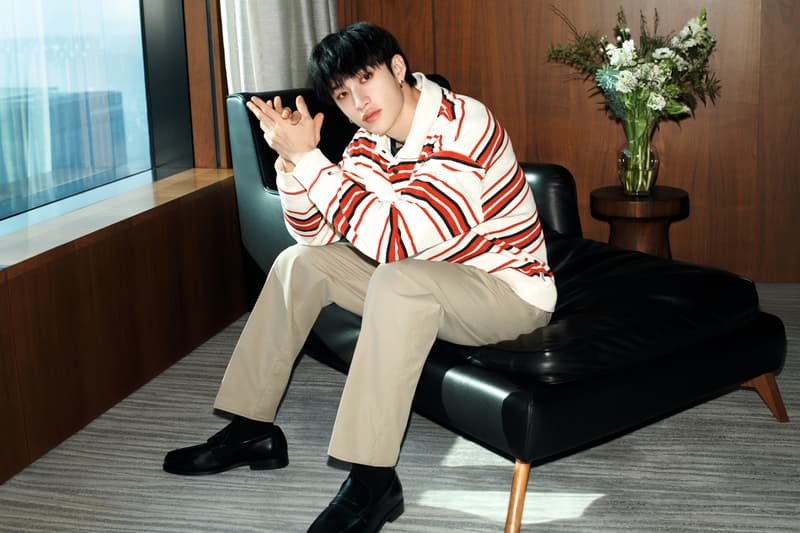 Stray Kids Front Tommy Hilfiger's Spring 2024 Campaign