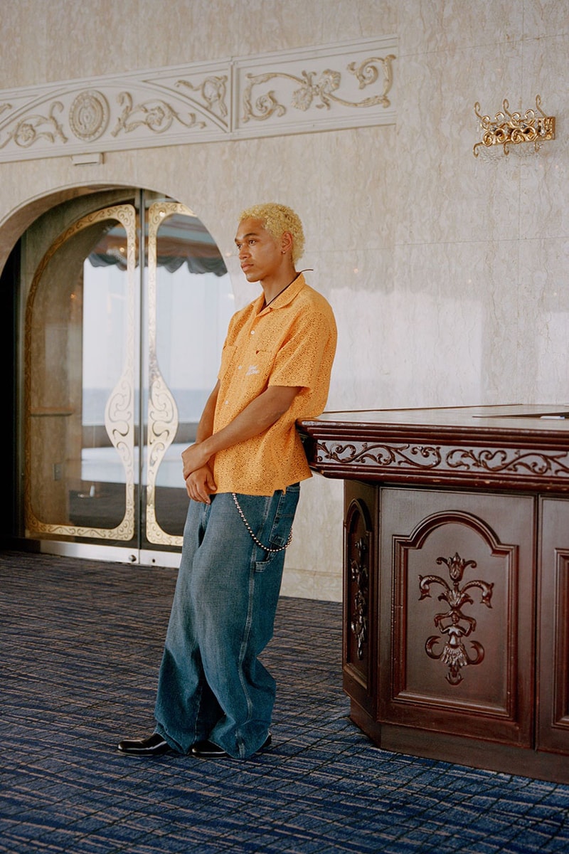 WIND AND SEA Looks to the South of France for SS24 provence clothing collection release link drop store online webstore heads vacation summer spring 2024 jacket shirt merch usd price japan sand natural beauty local colors palatte hue Takashi Kumagai’s streetwear tyrsa graphic design studio lookbook images
