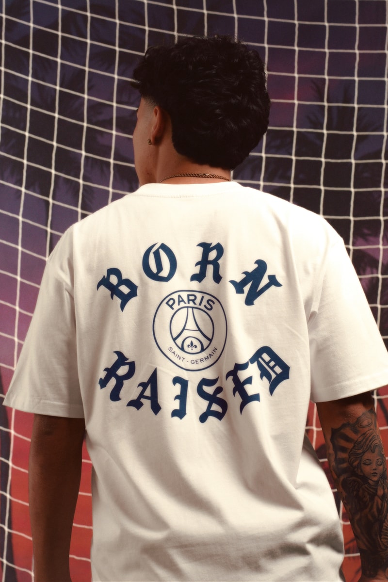Born X Raised Teams up With Paris Saint-Germain for Special Collab