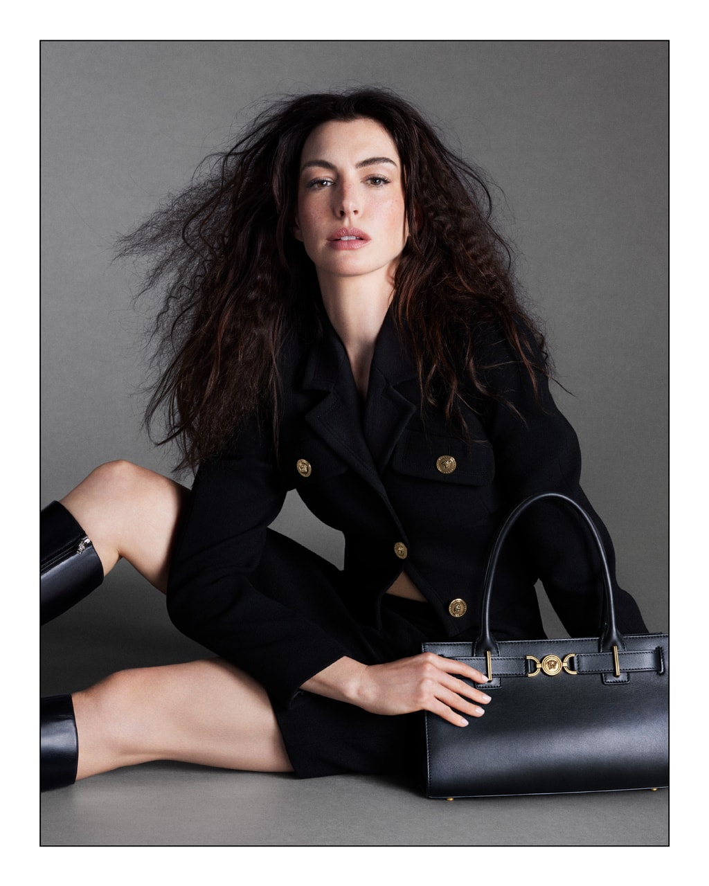 Cillian Murphy and Anne Hathaway Front the Versace Icons Campaign