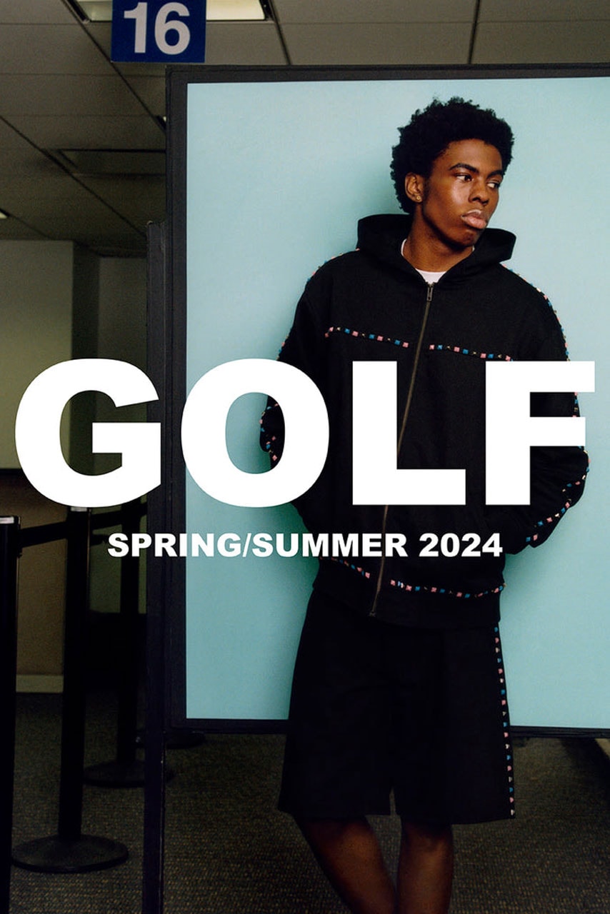 GOLF WANG Opens Up Its SS24 Lookbook tyler the creator release spring summer 2024 collection capsule drop price hoodie clothing fashion apparel louis vuitton collab pharrell le fleur lv preview vest jacket work bomber vest