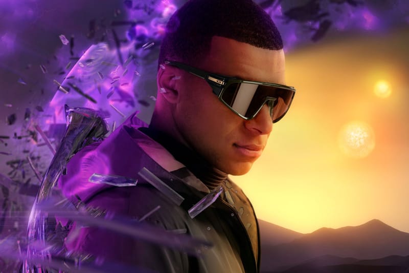 Oakley Taps Kylian Mbappé To Flex Latch Panel Sunglasses
