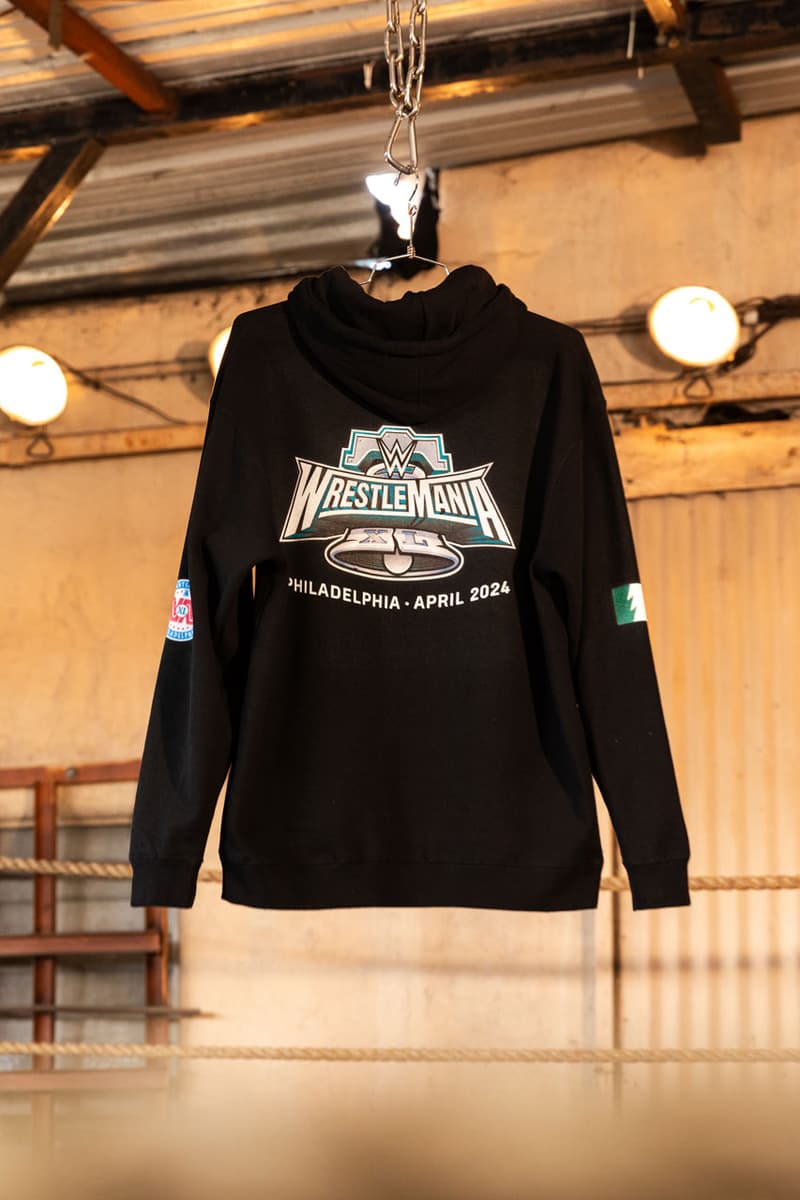 The Hundreds Joins Forces With WWE for Wrestlemania XL world wrestling entertainment merch apparel capsule collection release price link tribute icons the rock cody rhodes roman reigns Hulk Hogan and Mr. T.