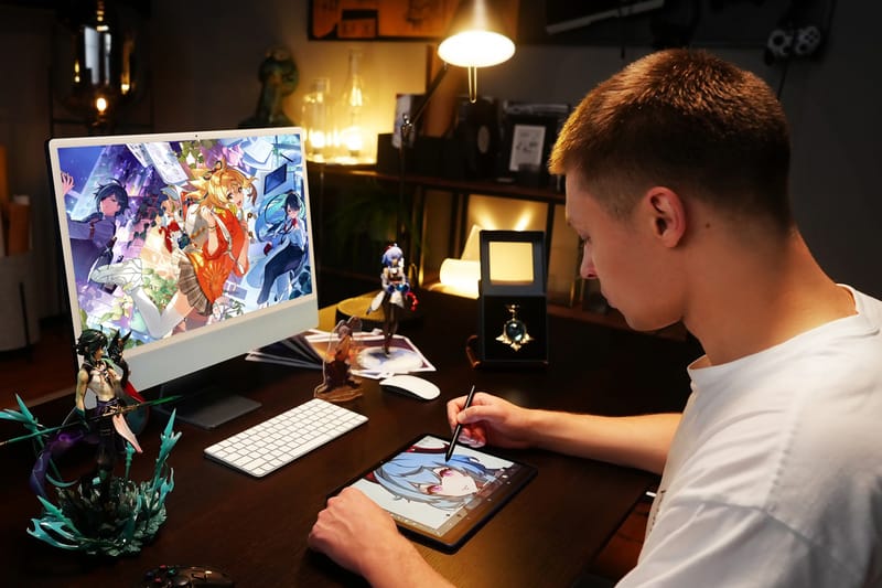 Illustrator Marumoru Talks Creating Hyper-Realistic Character Designs for ‘Genshin Impact’ With XPPen