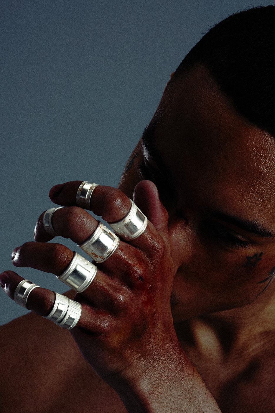 Domenico Formichetti's PDF Releases the "BEND" Silver Ring inspired by one ring dark lord sauron lord of the rings 925 sterling silver accessories jewelry 