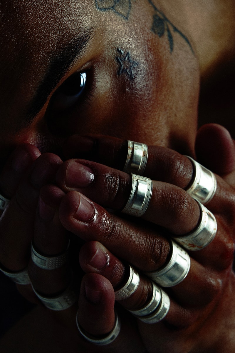 Domenico Formichetti's PDF Releases the "BEND" Silver Ring inspired by one ring dark lord sauron lord of the rings 925 sterling silver accessories jewelry 