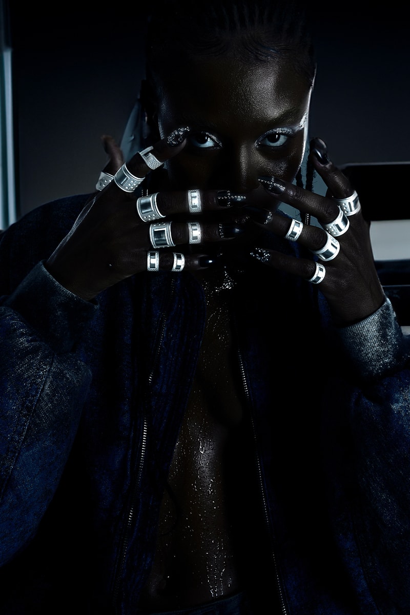 Domenico Formichetti's PDF Releases the "BEND" Silver Ring inspired by one ring dark lord sauron lord of the rings 925 sterling silver accessories jewelry 