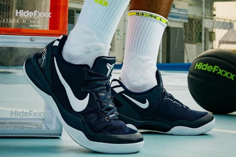 First Look at the Nike Kobe 8 Proto "College Navy" College Navy/White-College Navy kobe bryant vanessa black mamba swoosh nike nba basketball shoes HF9550-400 fall 2024