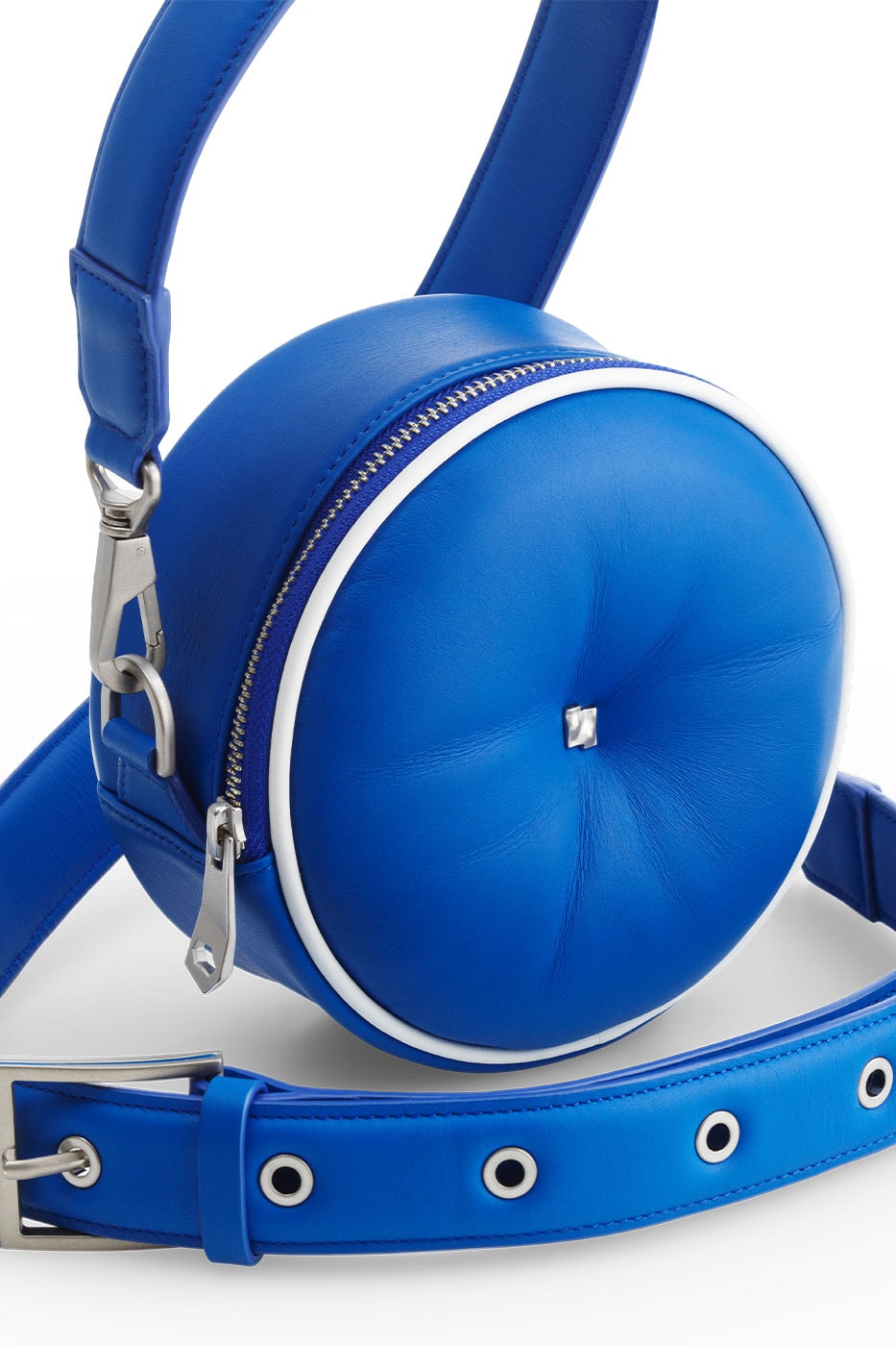 ADER ERROR Bang & Olufsen Z-blue Beosound A1 Speaker Bag Release Info