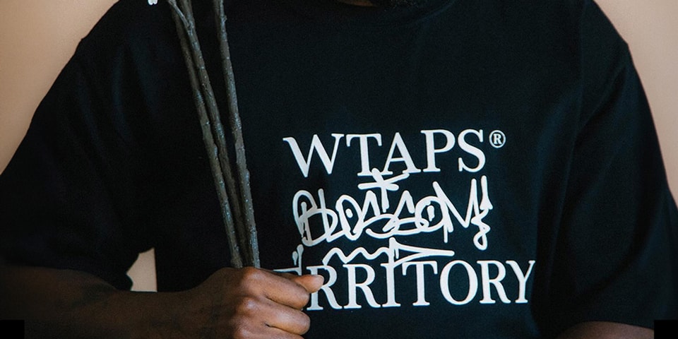 WTAPS x Salehe Bembury Blossom T-Shirt Collaboration | Hypebeast