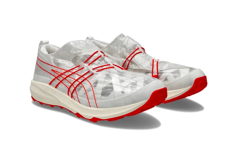 ASICS Kengo Kuma Archisite ORU White/Red Collaboration