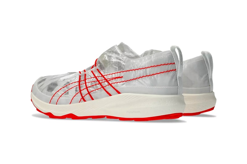 ASICS Kengo Kuma Archisite ORU White/Red Collaboration