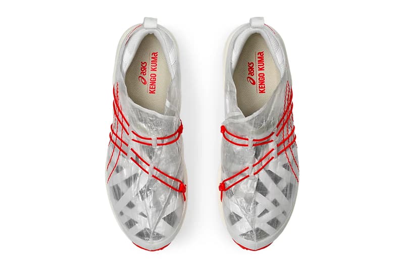 ASICS Kengo Kuma Archisite ORU White/Red Collaboration