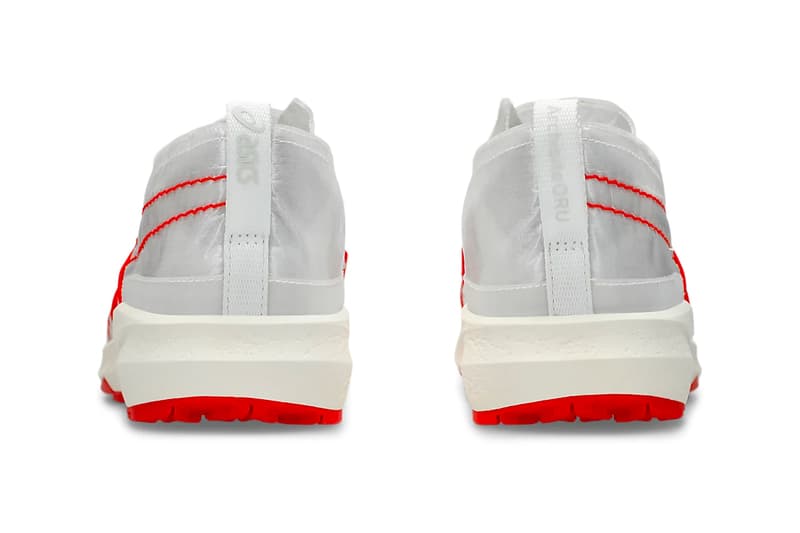 ASICS Kengo Kuma Archisite ORU White/Red Collaboration