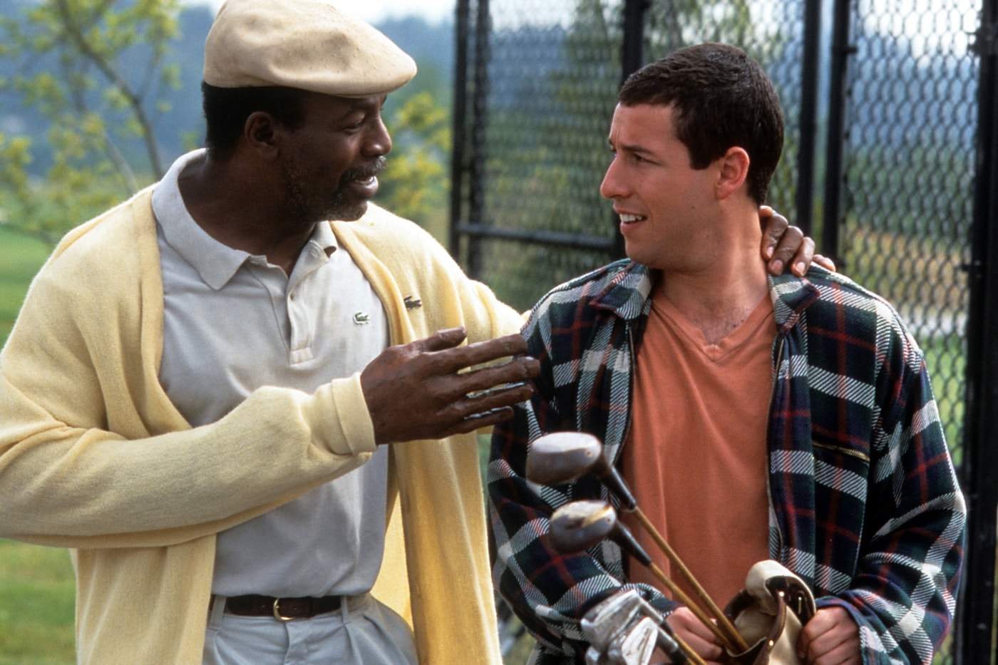 Adam Sandler Confirms 'Happy Gilmore 2' Is in the Works drew barrymore golf movie first script movie sequel screenplay Christopher McDonald