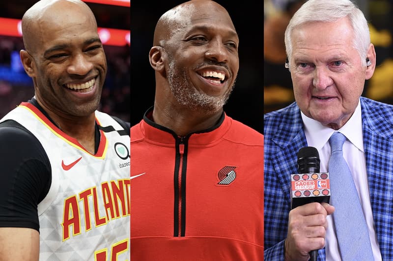 Basketball Hall of Fame Class of 2024 vince carter Chauncey Billups jerry west Seimone Augustus, Michael Cooper, Walter Davis, Dick Barnett Michele Timms Charles Smith, Harley Redin Bo Ryan Doug Collins Herb Simon