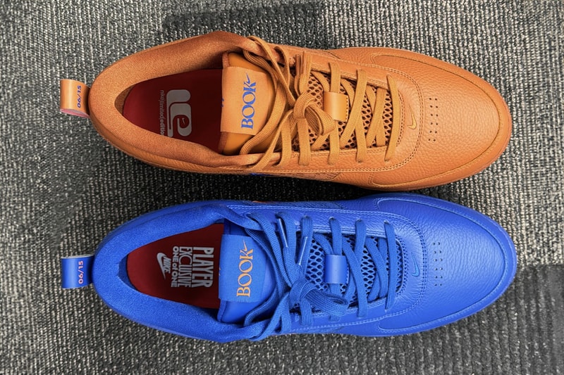 Pj Tucker Unveils Another Nike Book 1 PE "Texas vs Kentucky" blue orange ut university of texas university of kentucky devin booker nba los angles clippers phoenix suns 