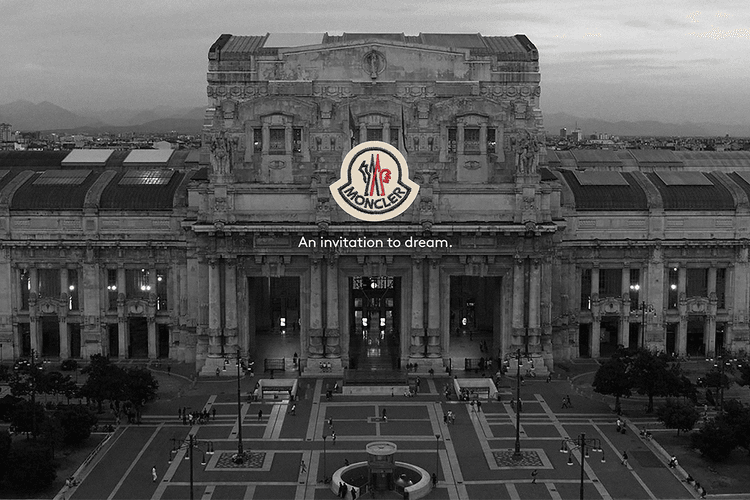 Moncler Speeds Through Milano Centrale Station With 'An Invitation to Dream' Exhibition