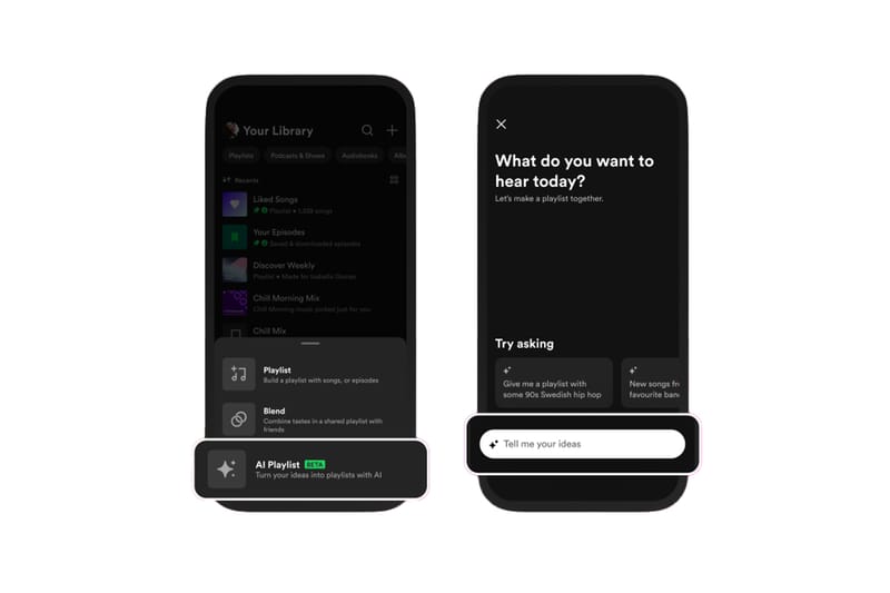 Новая функция искусственного интеллекта Spotify превращает текстовые подсказки в плейлисты