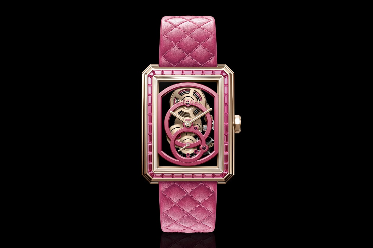 Chanel Watches & Wonders 2024 Novelties Info J12 DIAMOND TOURBILLON CALIBER 5 WATCH J12 X-RAY PINK EDITION WATCH BOY·FRIEND SKELETON X-RAY PINK EDITION WATCH