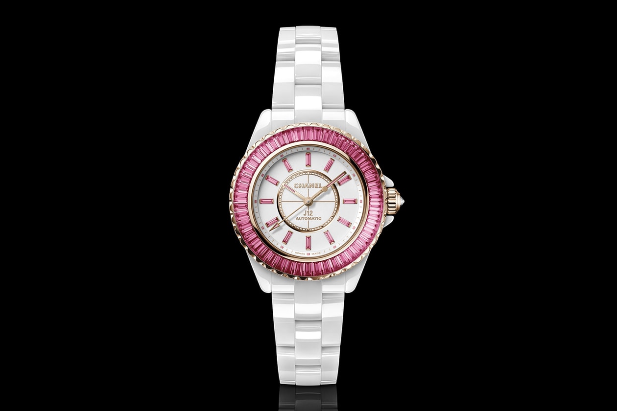 Chanel Watches & Wonders 2024 Novelties Info J12 DIAMOND TOURBILLON CALIBER 5 WATCH J12 X-RAY PINK EDITION WATCH BOY·FRIEND SKELETON X-RAY PINK EDITION WATCH