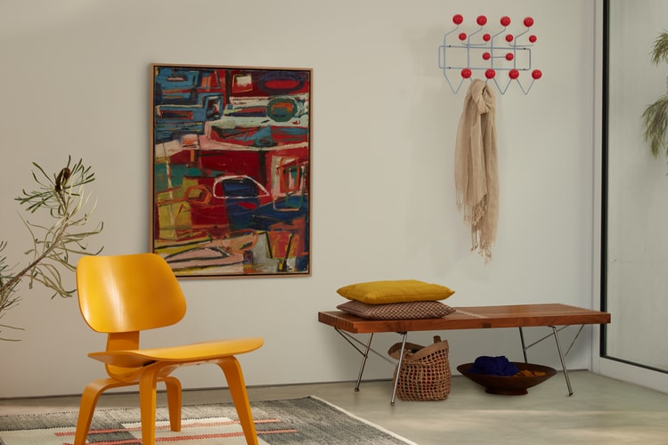 Charles and Ray Eames' Sketches and Concepts Inspired These New Hang-It-All and LCW Chair Colorways