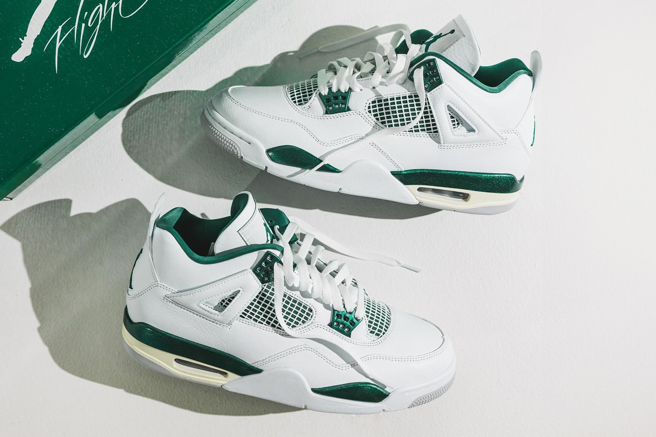 Another Look at the Air Jordan 4 "Oxidized Green"