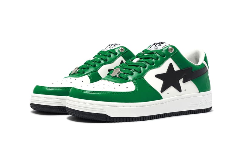 BAPE BAPE STA Family Pack Release Info Black/Red Blue/Orange Green/Black sneakers japanese brand shoes streetwear gorilla star nigo 