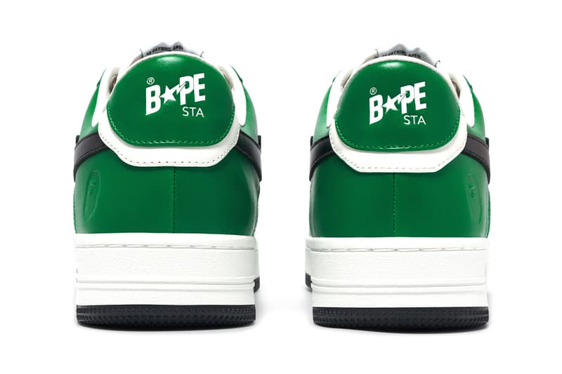 BAPE BAPE STA Family Pack Release Info Black/Red Blue/Orange Green/Black sneakers japanese brand shoes streetwear gorilla star nigo 