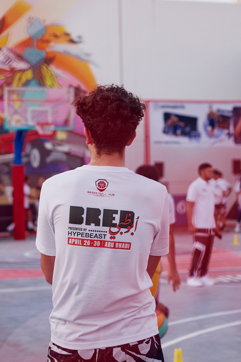 bred abu dhabi hypebeast festival arabia 2024 biggest food retail fashion streetwear asics sneaker footwear art hypeart installation hype design music regional local global