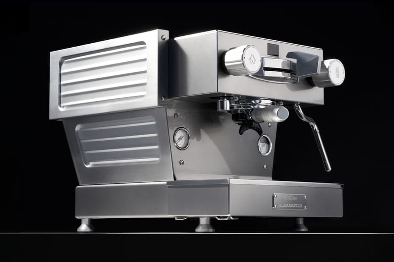 RIMOWA Joins Forces With La Marzocco for a Limited-Edition Espresso Machine aluminium crafstmanship italian engineering